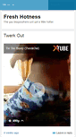 Mobile Screenshot of freshhotness.net